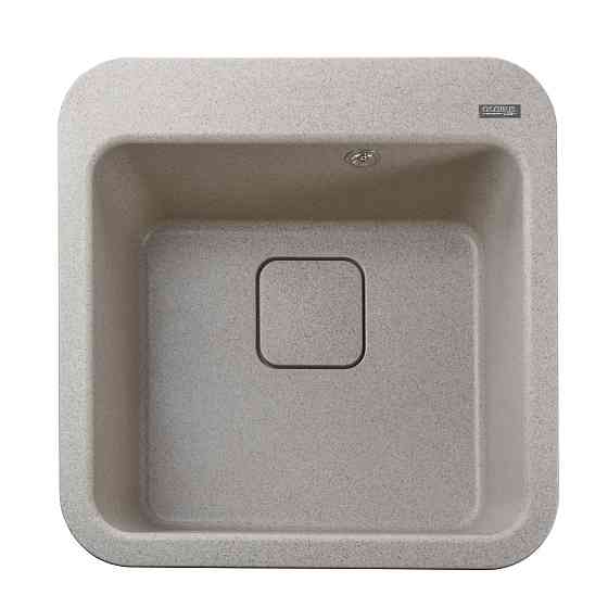 Гранітна мийка Globus Lux BARBORA  піщаний 510х510мм-А0004 Київ