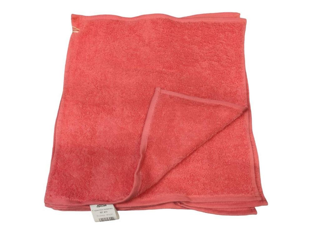 Серветка махрова 30×30 абрикосова Київ - фото 2