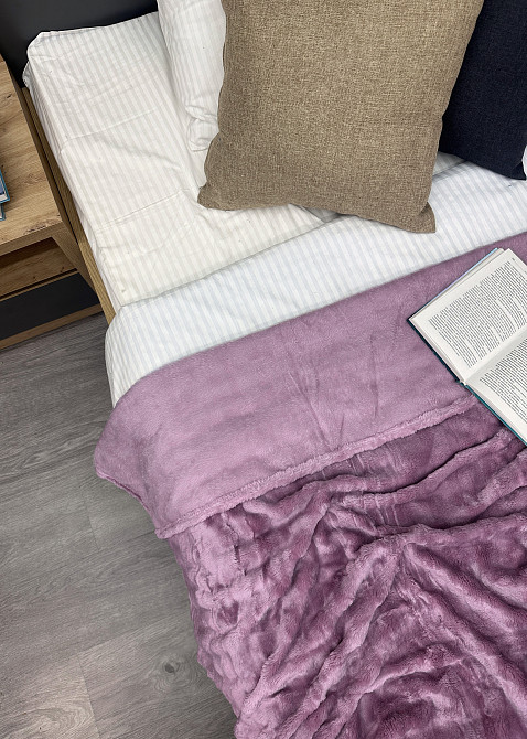 Плед-покривало 200х230 см (+-5см) Soft Night Ліловий (87-134) Київ - фото 6
