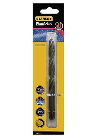 Свердло універсальне швидкісне STANLEY : Ø= 11 мм. (метал/дерево/пластик) Одеса