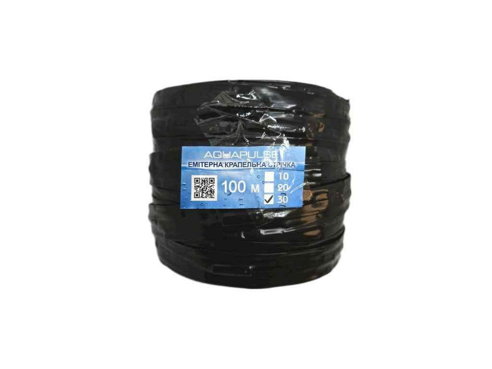 Крапельна стрічка, еммітерна 6mils DRIP-TAPE (30см, вилив 1,38л/ч) 100м ТМ AQUAPULSE Київ - фото 1