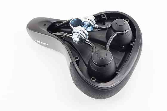 Сидіння ХВЗ 260x180мм, чорно-сіре N312 Киев