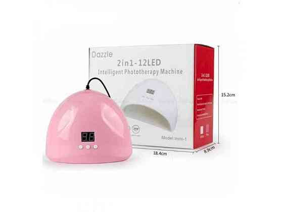 Лампа для манікюру Uv-Led SUN ONE Mini 36ВТ (USB port) арт.195 (1322) ТМ DAZZLE Київ