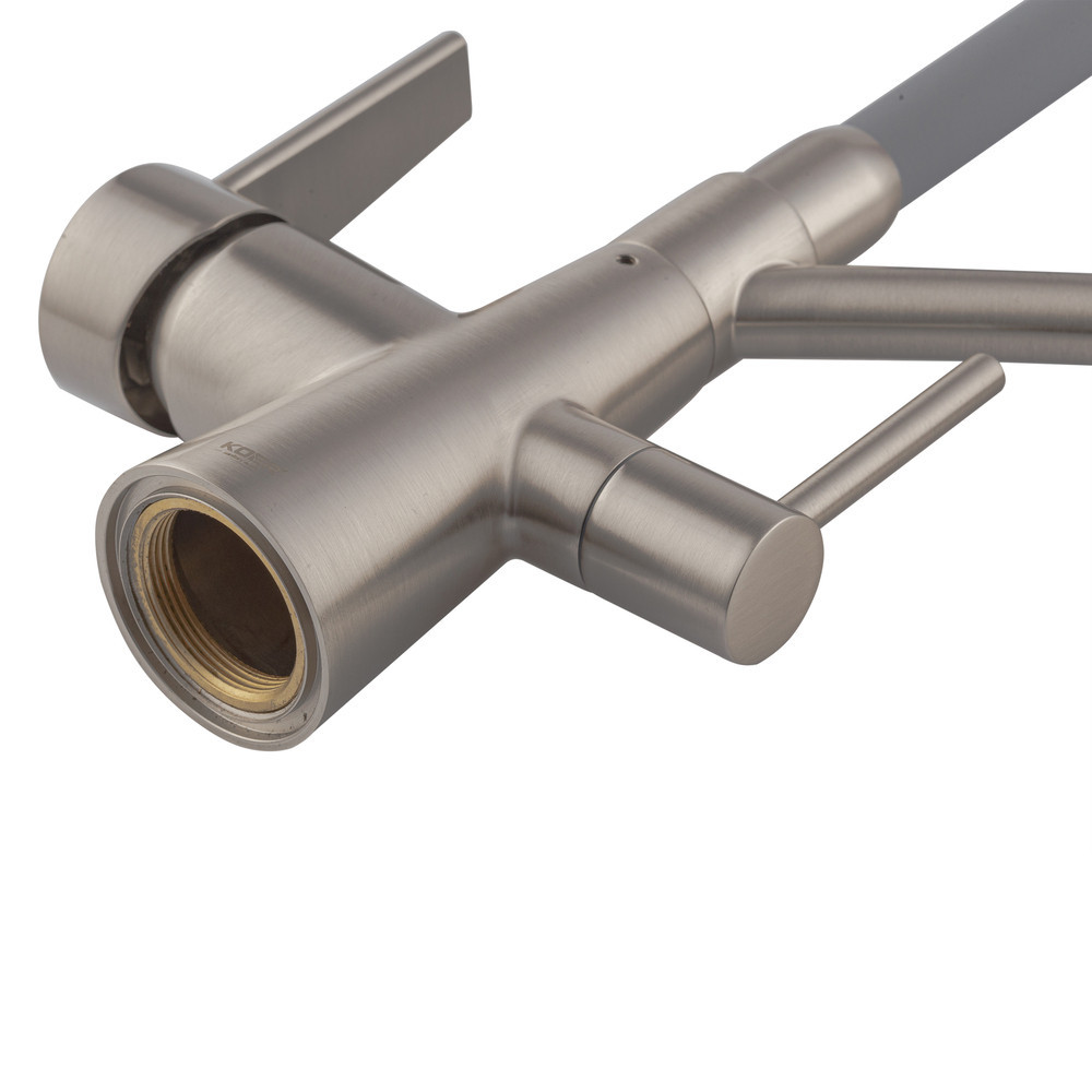 Кухонний змішувач KOER KB-72003-02 з силіконовим виливом та виходом для питної води (KR3374) Харків - фото 8