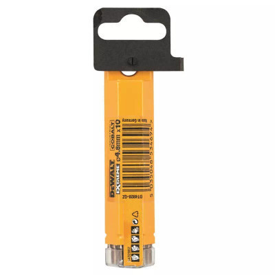 Сверло DeWALT EXTREME INDUSTRIAL COBALT HSS-CO, 4,8 х 86 х 46 мм, 10 шт (DT4928) Винница - изображение 4