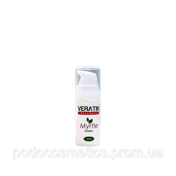 Миртовый Крем при симптомах различных кожных заболеваний Veratin Myrtle 10мл Одесса