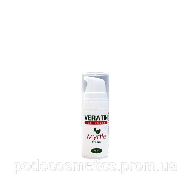 Миртовый Крем при симптомах различных кожных заболеваний Veratin Myrtle 10мл Одесса - изображение 1