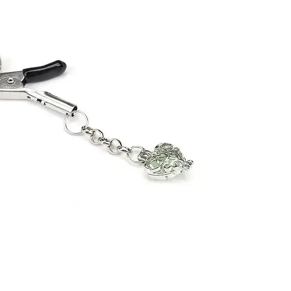 Затискачі для сосків Liebe Seele Glow-in-dark Nipple Clamps Green Львів - фото 2