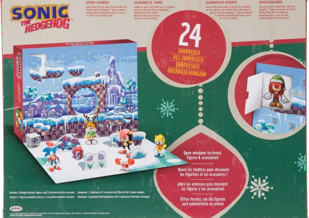 Адвент-календарь Ежик Соник Оригинал Sonic Advent Calendar 2024. Харьков - изображение 6