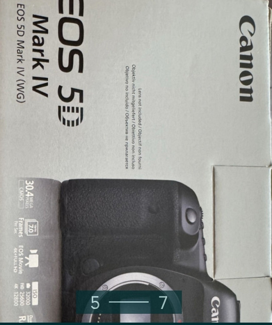Фотоаппарат Canon 5D Mark 4 IV. Киев - изображение 3