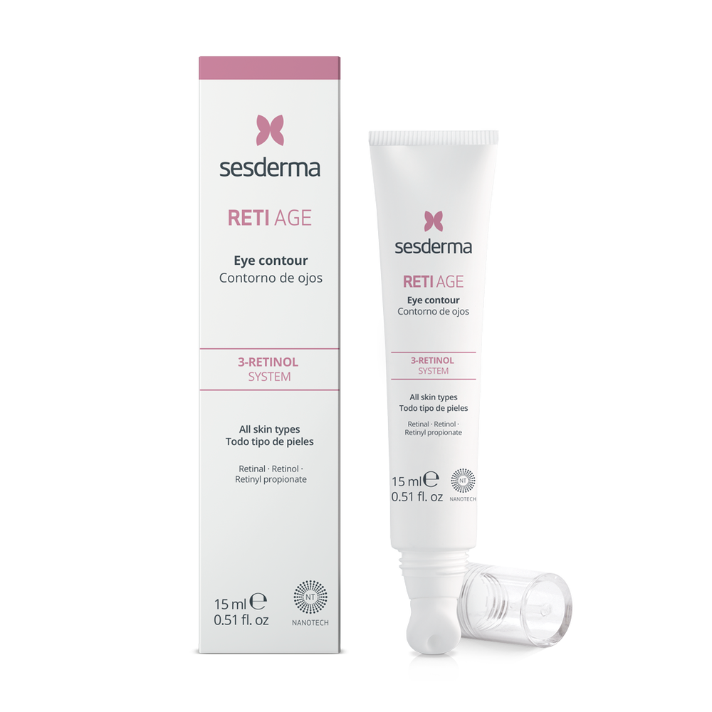 Сесдерма Reti-Age ceramic Омолоджуючий Гель для контуру очей з ретинолом SesDerma Reti-Age Eye Contour Gel, 15 мл Дніпро - фото 1