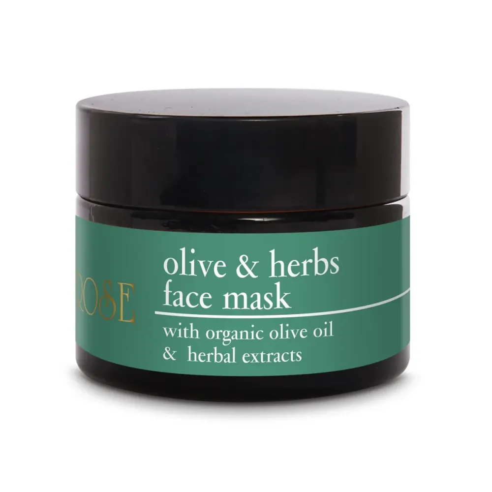 Зволожуюча, живильна маска Olive & Herbs face mask Yelow rose 50 мл Дніпро - фото 1