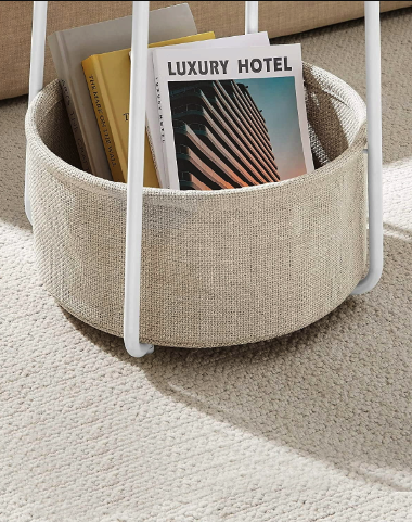 Журнальний столик Leobert Sharp з кошиком білий Киев - изображение 5