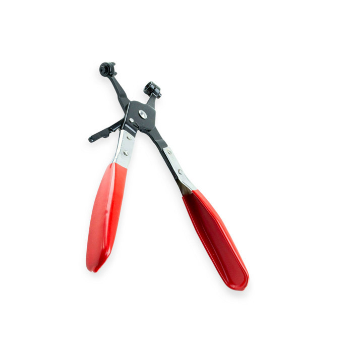 Съёмник хомутов пружинных (патрубков) с фиксатором прямой 215мм Мукачево - изображение 1