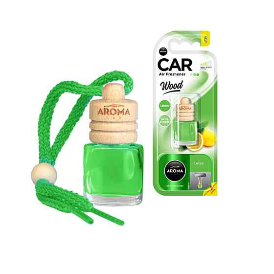 Ароматизатор Aroma Car Wood Lemon, 6ml рідкий Киев