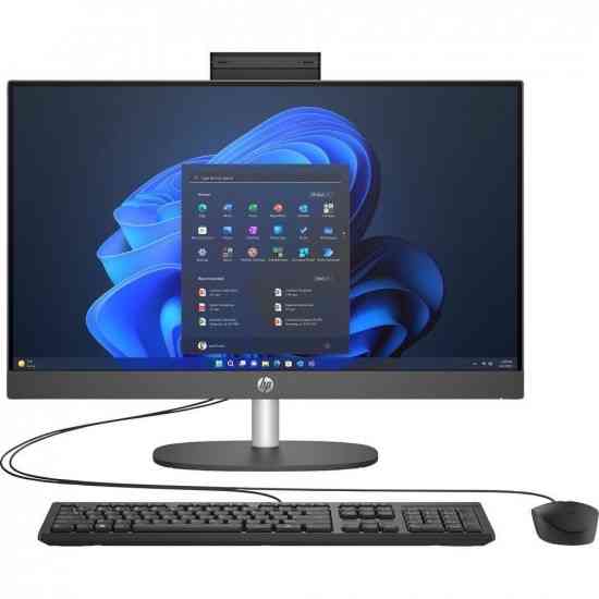 Комп'ютер персональний моноблок HP 240-G10 23.8" FHD IPS AG, Intel U5-125U, 16GB, F512GB, UMA, WiFi, кл+м, 3р, Win11P, чорний Київ