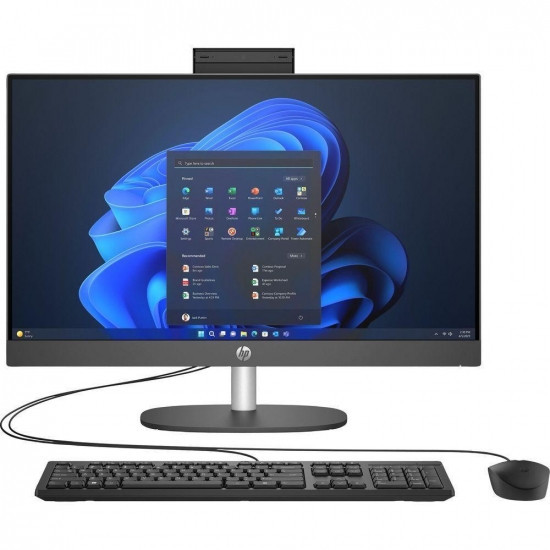 Комп'ютер персональний моноблок HP 240-G10 23.8" FHD IPS AG, Intel U5-125U, 16GB, F512GB, UMA, WiFi, кл+м, 3р, Win11P, чорний Київ - фото 1