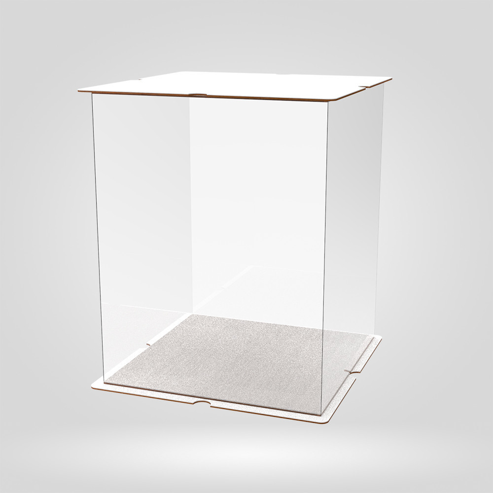 Коробка для тортів, квітів та подарунків EKOSTAR 310х310х400 Київ - фото 1