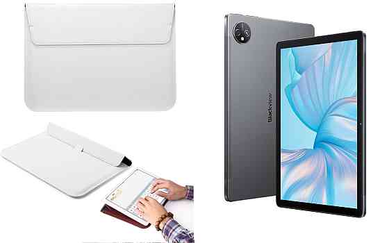Чохол-конверт VitoCase для Blackview Tab 80, з функцією підставки для планшета Білий Київ