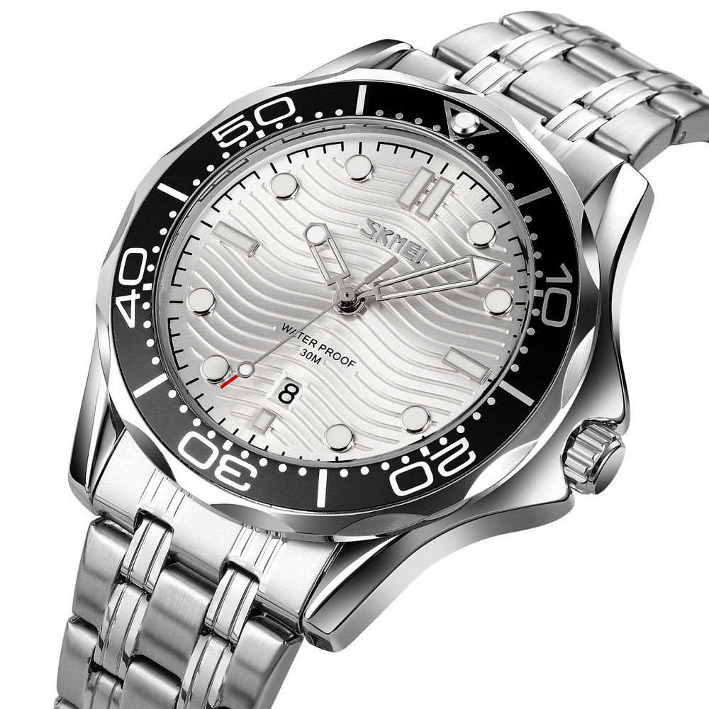 Skmei 9276SSISI Silver-Silver Steel Strap SBR Київ - фото 2