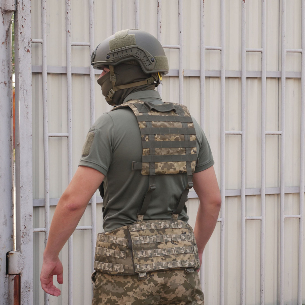 РПС Kiborg R-1 GEN.2 (L) Pixel. Ременно плечевая система, рпс разгрузка тактическая, РПС пиксель Киев - изображение 9