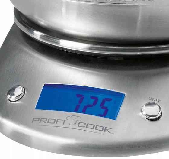 Професійні Ваги Кухонні до 5 кг Profi Cook PC-KW 1040 Нержавіюча сталь Нововолинськ