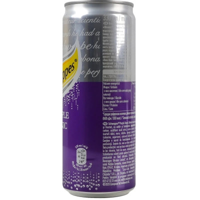 Напиток Schweppes Purple Tonic 330 мл ж/б (5449000167576) Винница - изображение 3