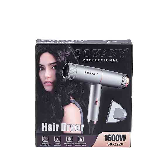Sokany Фен для волосся Sokany SK-2220 з вузьким концентратором Коломыя