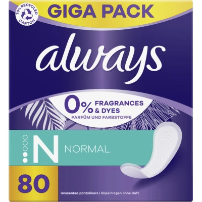 Щоденні прокладки Always Daily Fresh Normal Без запаху 80 шт. (8700216461719) Вінниця - фото 2