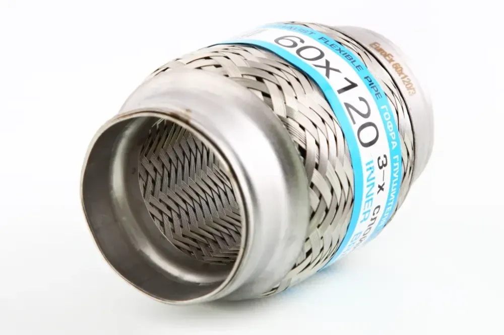 Гофра глушителя 60*120 3-слойная EuroEx Винница - изображение 1