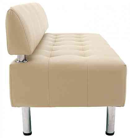 Диван Flay Office двійка зі спинкою 1550х650х750 Бежевий Київ