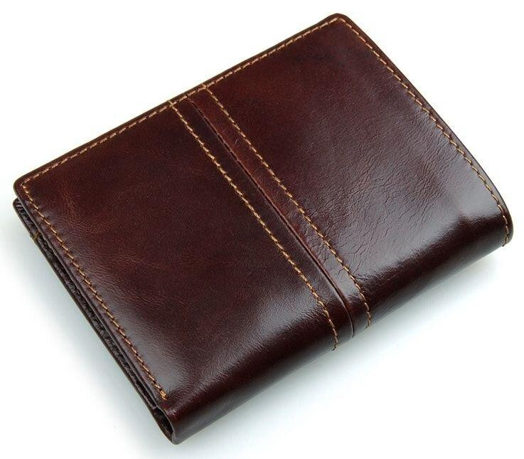 Кошелек мужской Коричневый (Vintage) Киев - изображение 19