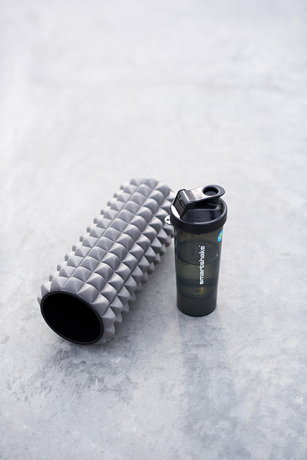 Шейкер спортивний SmartShake Slim 500ml Black Каменское - изображение 10