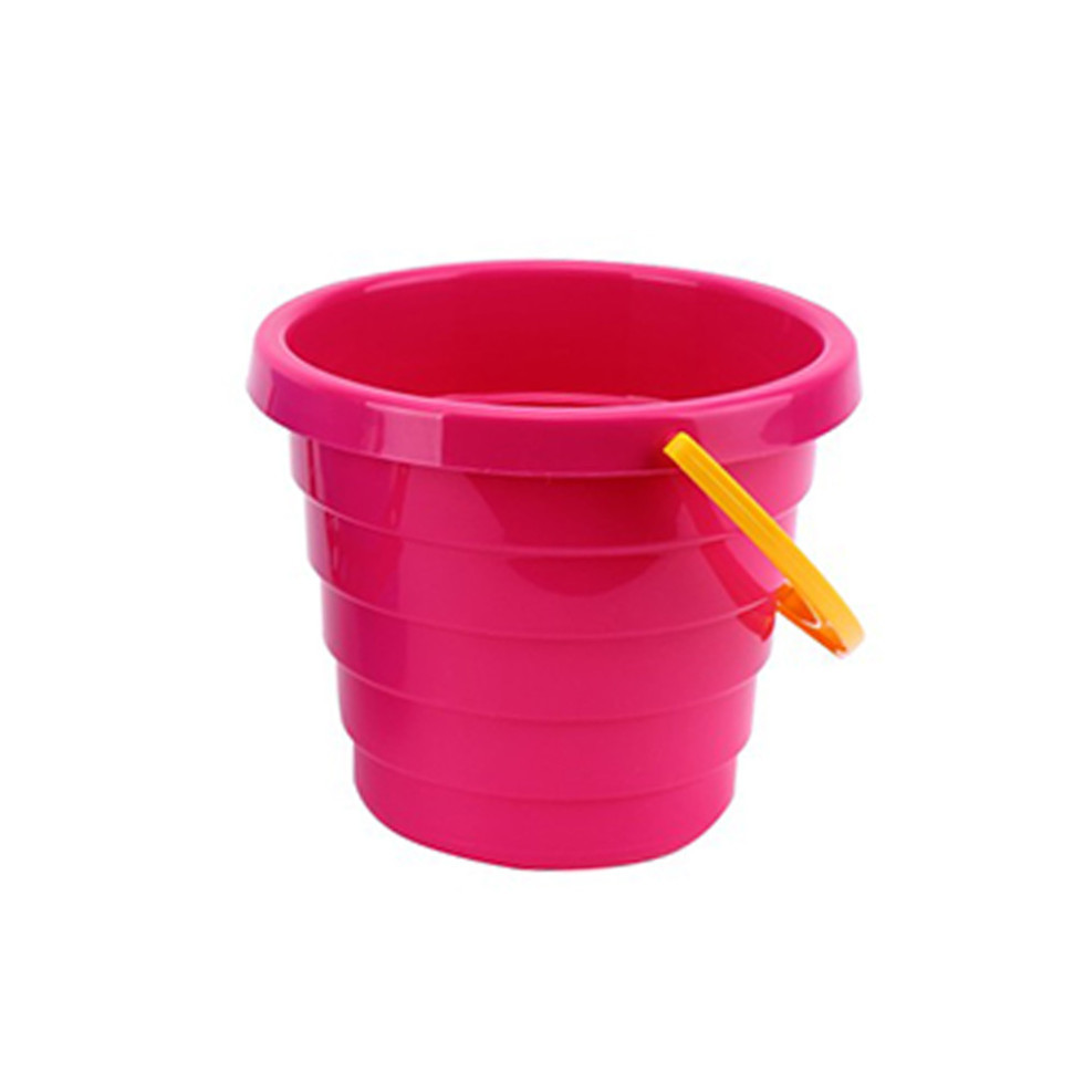 Дитяча іграшка "Відерце А" ТехноК 0472TXK об'єм 1 л Рожевий Вінниця - фото 1