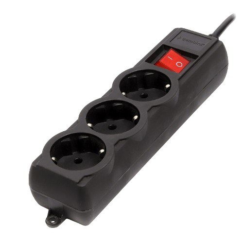 Фільтр мережевий 3 розетки 4,5 м чорний SPG3-G-15B-PRO PRO Gembird Житомир