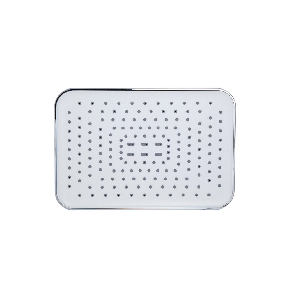 Лійка для верхнього душу Qtap Hlavova 260x180 мм прямокутна QTHLA107CRM45785 Chrome/White Київ - фото 9