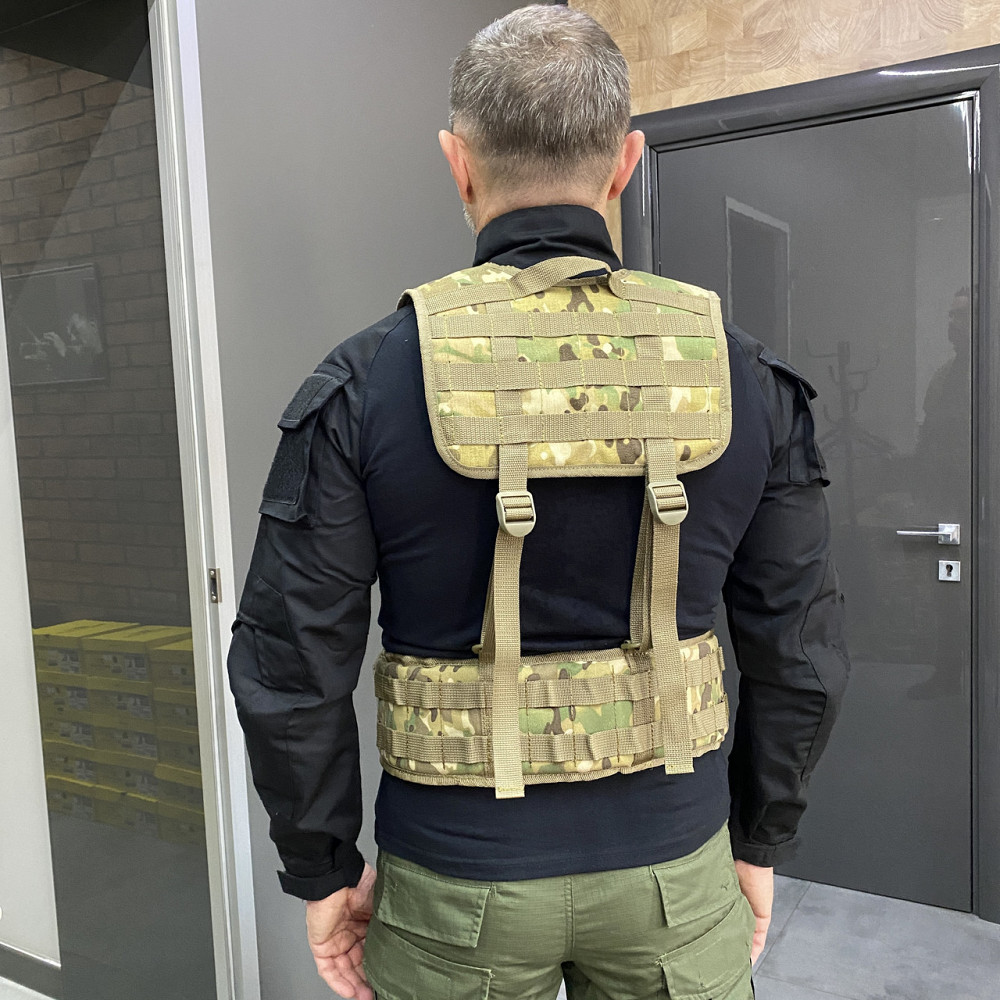 Плечи к варбелту, система Молли, Cordura 1000D, WINTAC, Мультикам, плечи к разгрузочному поясу, лямки для РПС Solmir Киев - изображение 5