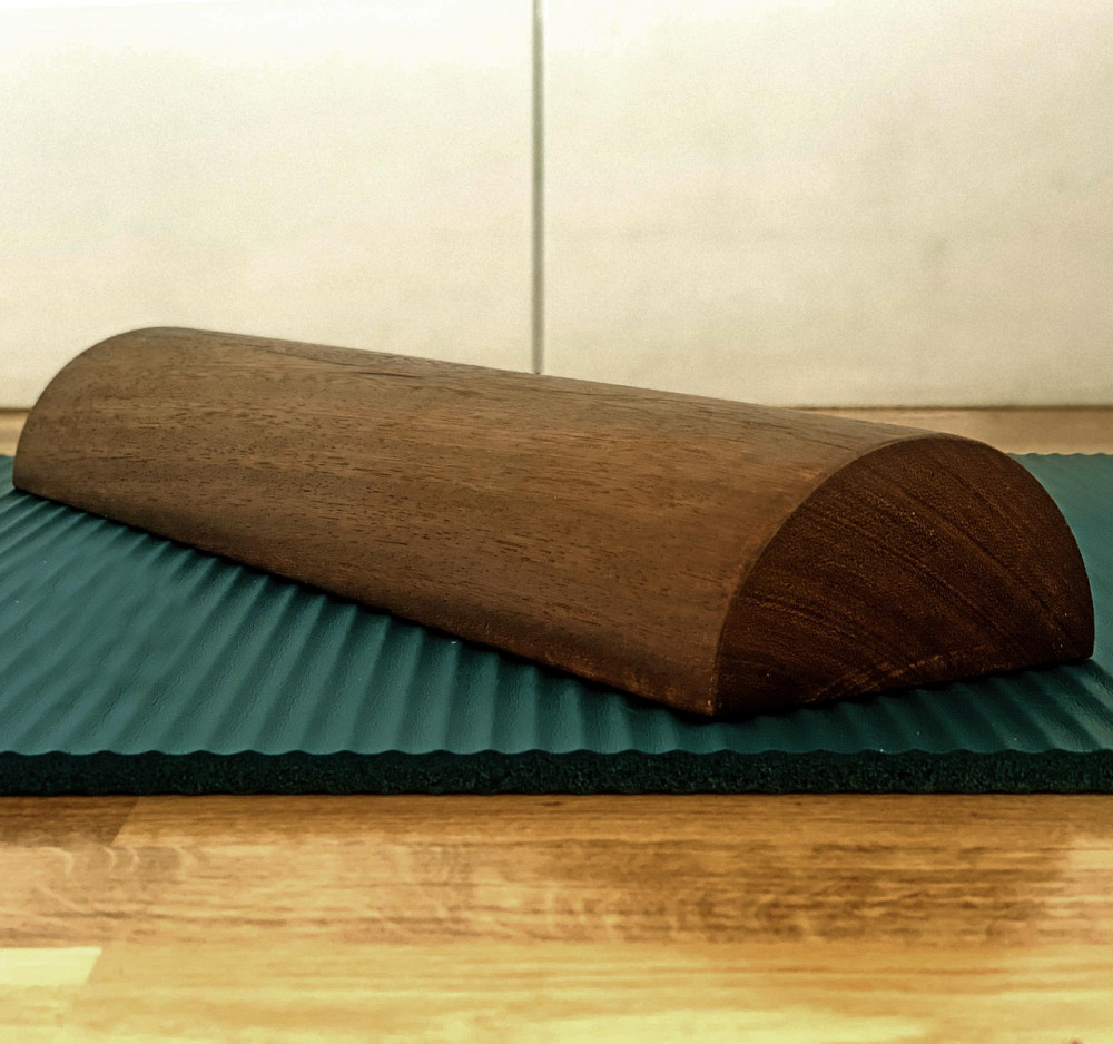 Опорний радіусний йога-блок "Воліша" капучино Миколаїв - фото 1