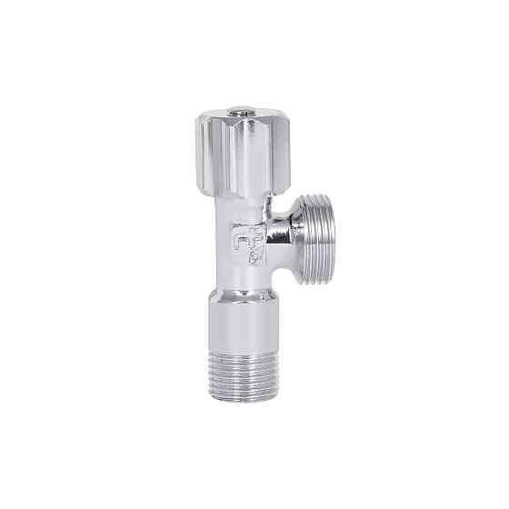 Кран кутовий Thermo Alliance Standart (ручка шестигранник) з вент.буксою 1/2"Н х 3/4"Н SF3441520 Київ