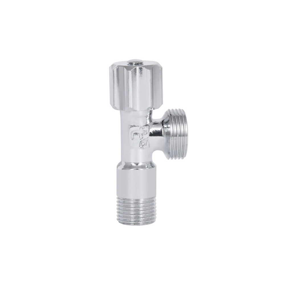Кран кутовий Thermo Alliance Standart (ручка шестигранник) з вент.буксою 1/2"Н х 3/4"Н SF3441520 Київ - фото 5