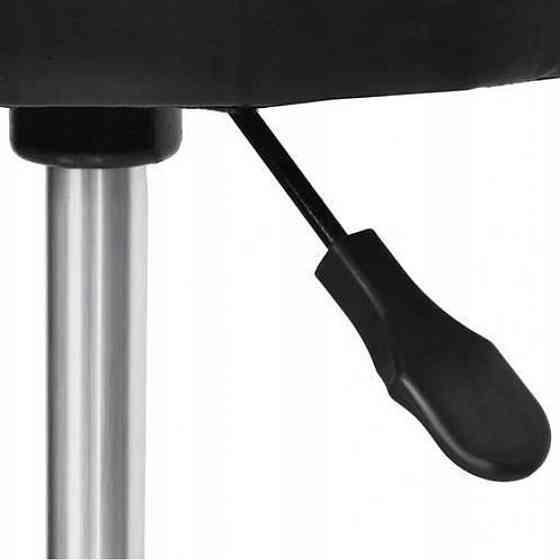 Крісло табурет стілець на колесах без спинки кругле Bonro B-496 Київ