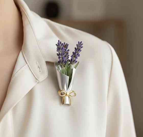 Брошка-тримач для квітів Сміла