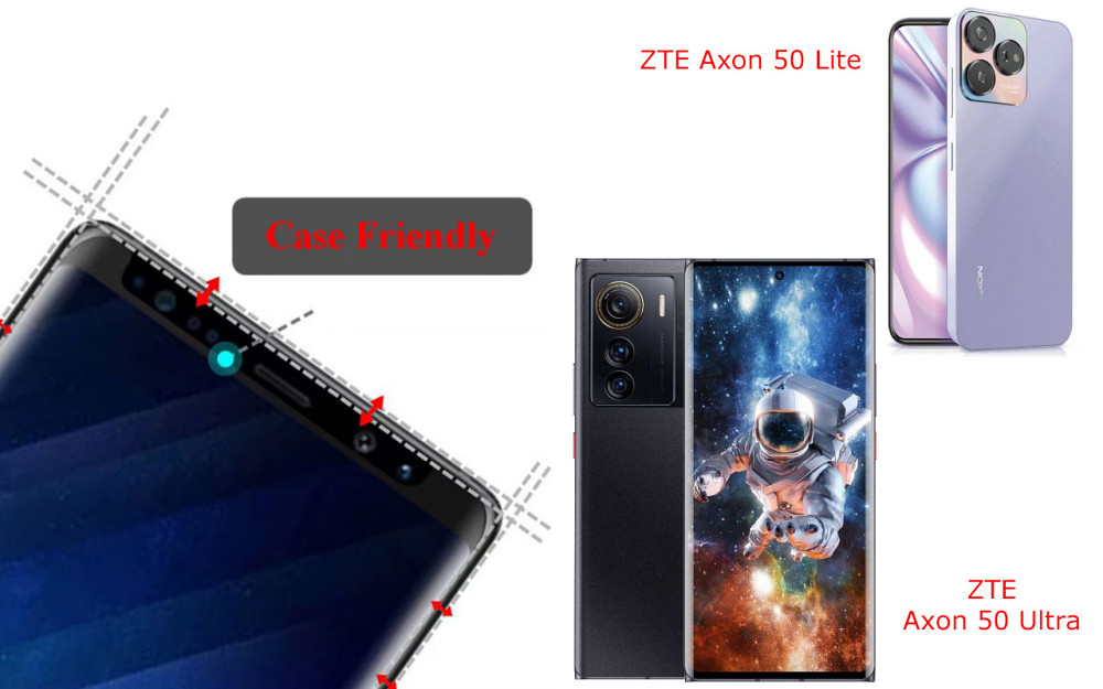 Захисне скло HyperGlass Pro для ZTE Axon 50 Lite, ZTE Axon 50 Ultra – максимальна чутливість та захист Київ - фото 4