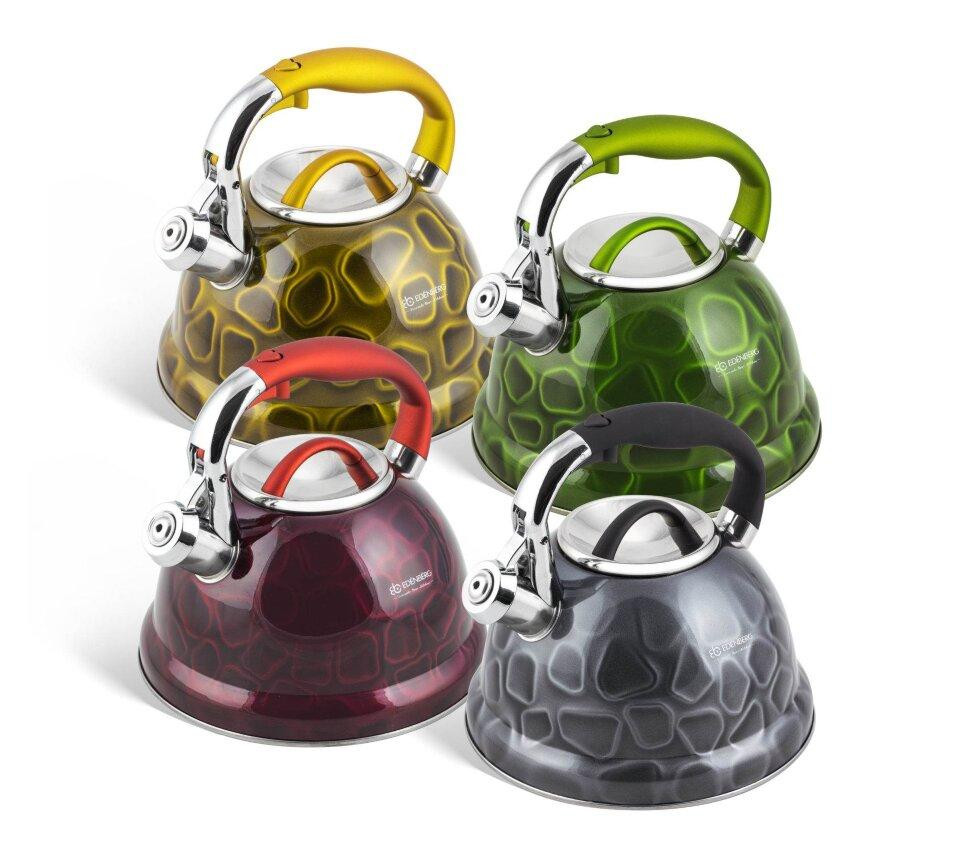 ЧАЙНИК (НЕРЖАВЕЙКА) 3Л СО СВИСТКОМ - EDENBERG - EB-1910 Одесса - изображение 2