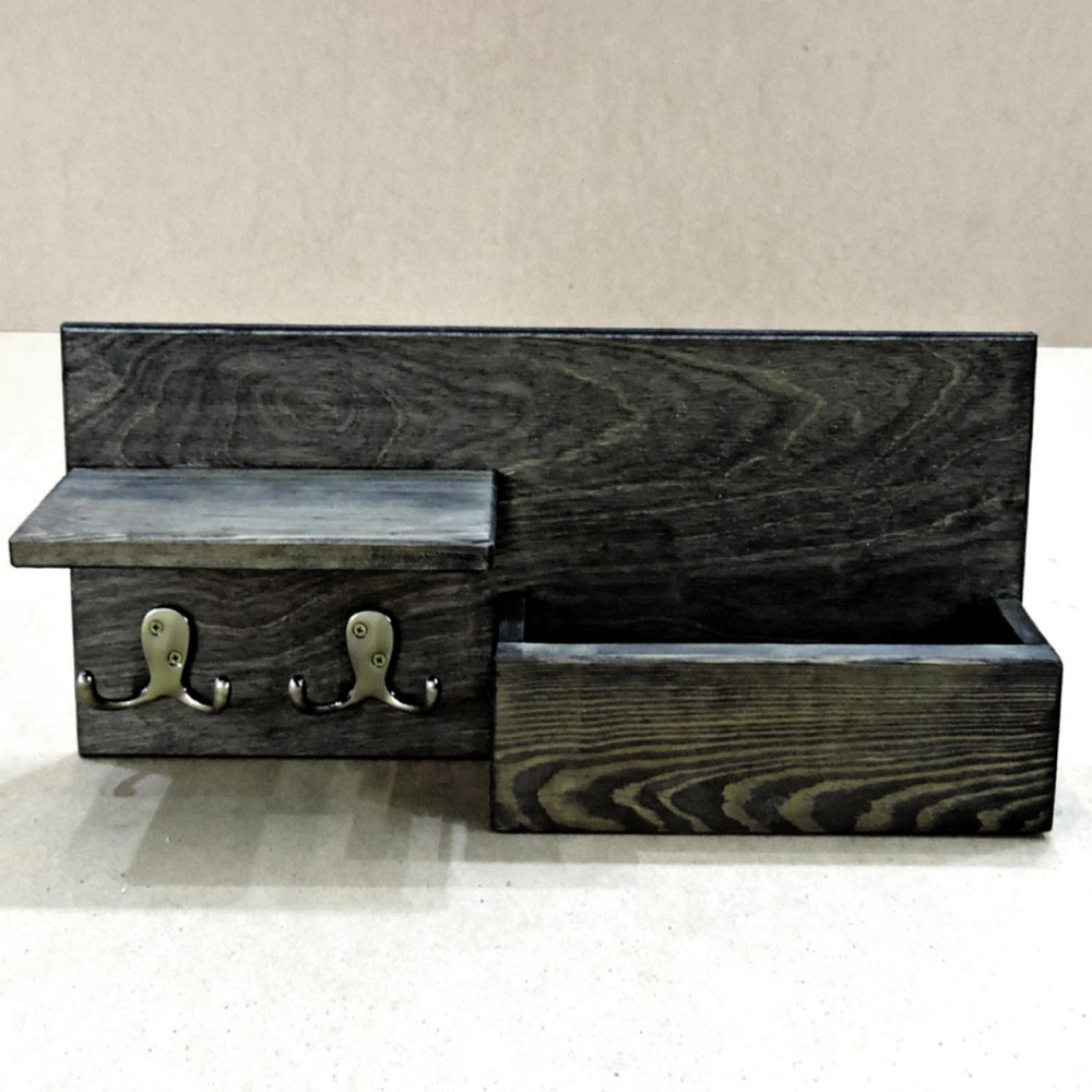 Ключниця дерев'яна "Конуї" мокко Миколаїв - фото 2