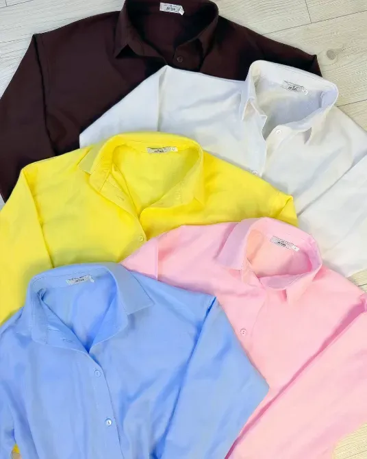 Жіноча лляна сорочка, розміри 42–52, 5 кольорів Одеса - фото 19