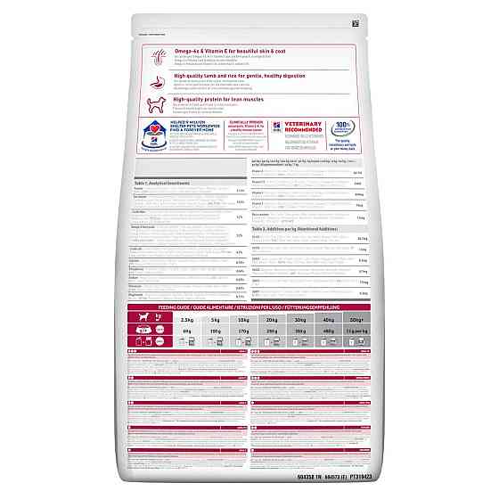 Hills Science Plan Canine Adult Medium Lamb Rice (Хиллс СП Канин для собак средних пород 1-6 лет Ягненок Рис) Запорожье