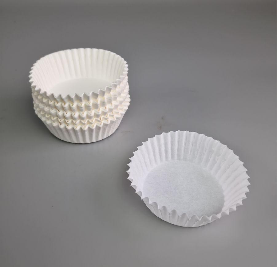 Тартолітка для кексів 9А кругла біла D70 H27,5 (100 шт.) (1 уп.) Харків - фото 4