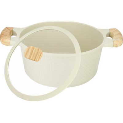 Кастрюля Resto Ran біла 24 см 4,2 л (93803) Винница - изображение 4