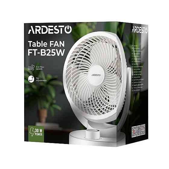 Вентилятор Ardesto FT-B25W ( 26176 ) Харків